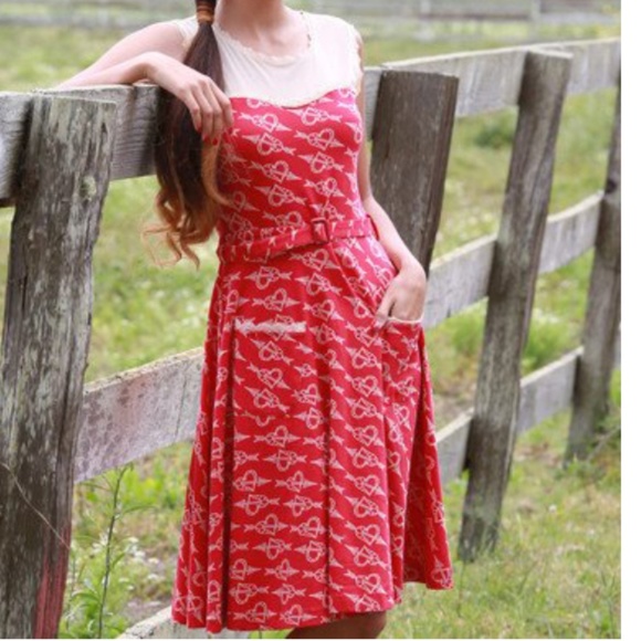 Modcloth Effies Heart Jackie dress size small - Picture 2 of 5